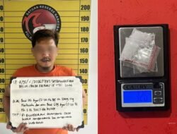 Penangkapan Pengedar Sabu 3,26 Gram Berlangsung Dramatis