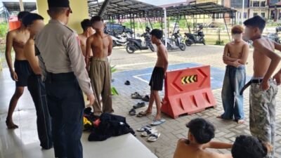 Saling Tantang di Medsos, 22 Remaja Bawa Sajam Hendak Tawuran