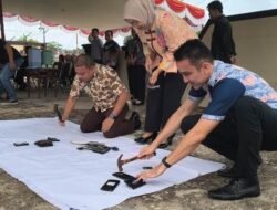 Barang Bukti Hasil Kejahatan Dimusnahkan, Mencegah Disalahgunakan Oknum