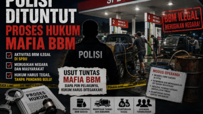 Polisi Dituntut Proses Hukum Mafia BBM