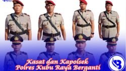 Dua Kasat dan Tiga Kapolsek Polres Kubu Raya Berganti