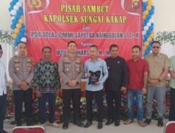 Jabat Kapolsek Kakap, Widiharso Janji Respon Cepat Pengaduan dan Penyelesaian Tidak Lama