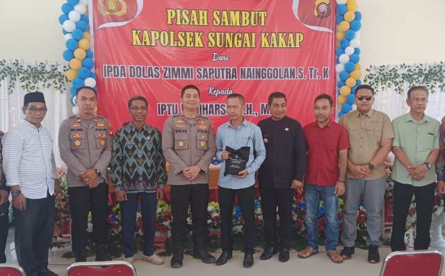 Jabat Kapolsek Kakap, Widiharso Janji Respon Cepat Pengaduan dan Penyelesaian Tidak Lama