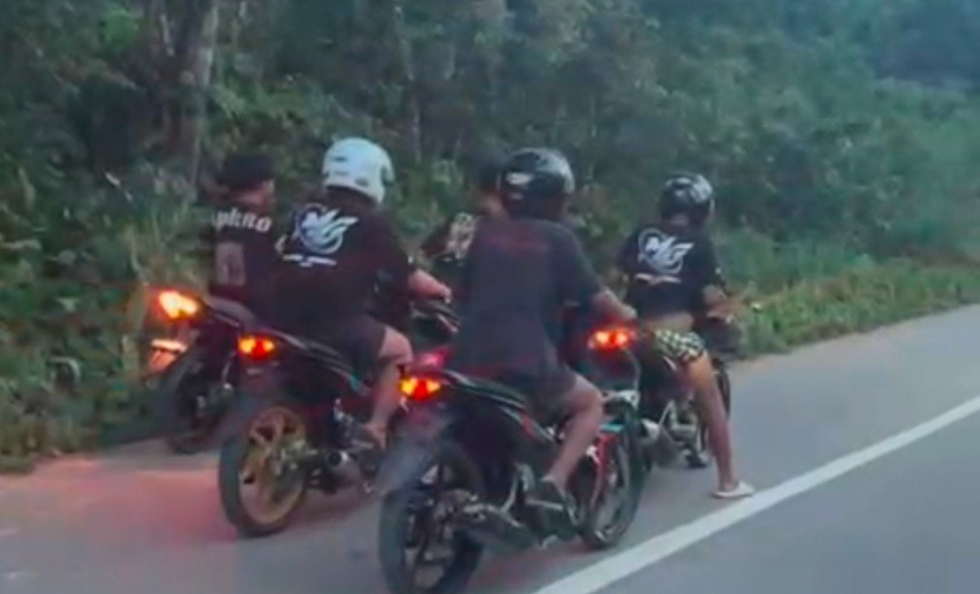 Tertibkan Balap Liar di Jalan Bonti - Maringin Jaya