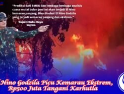 El Nino Godzila Picu Kemarau Ekstrem, Anggaran Penanganan Karhutla Rp500 Juta