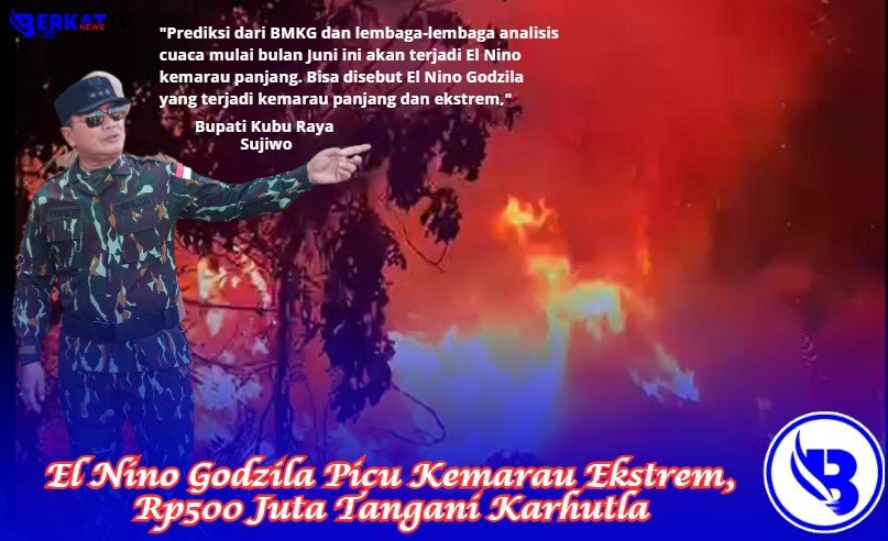 El Nino Godzila Picu Kemarau Ekstrem, Anggaran Penanganan Karhutla Rp500 Juta