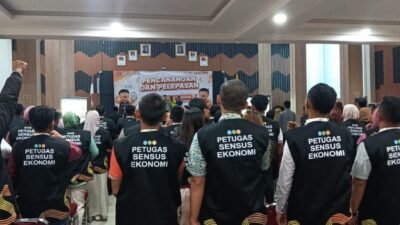 511 Petugas Sensus Ekonomi Menyasar Pelaku Usaha