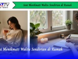 Seni Menikmati Waktu Sendiri di Rumah