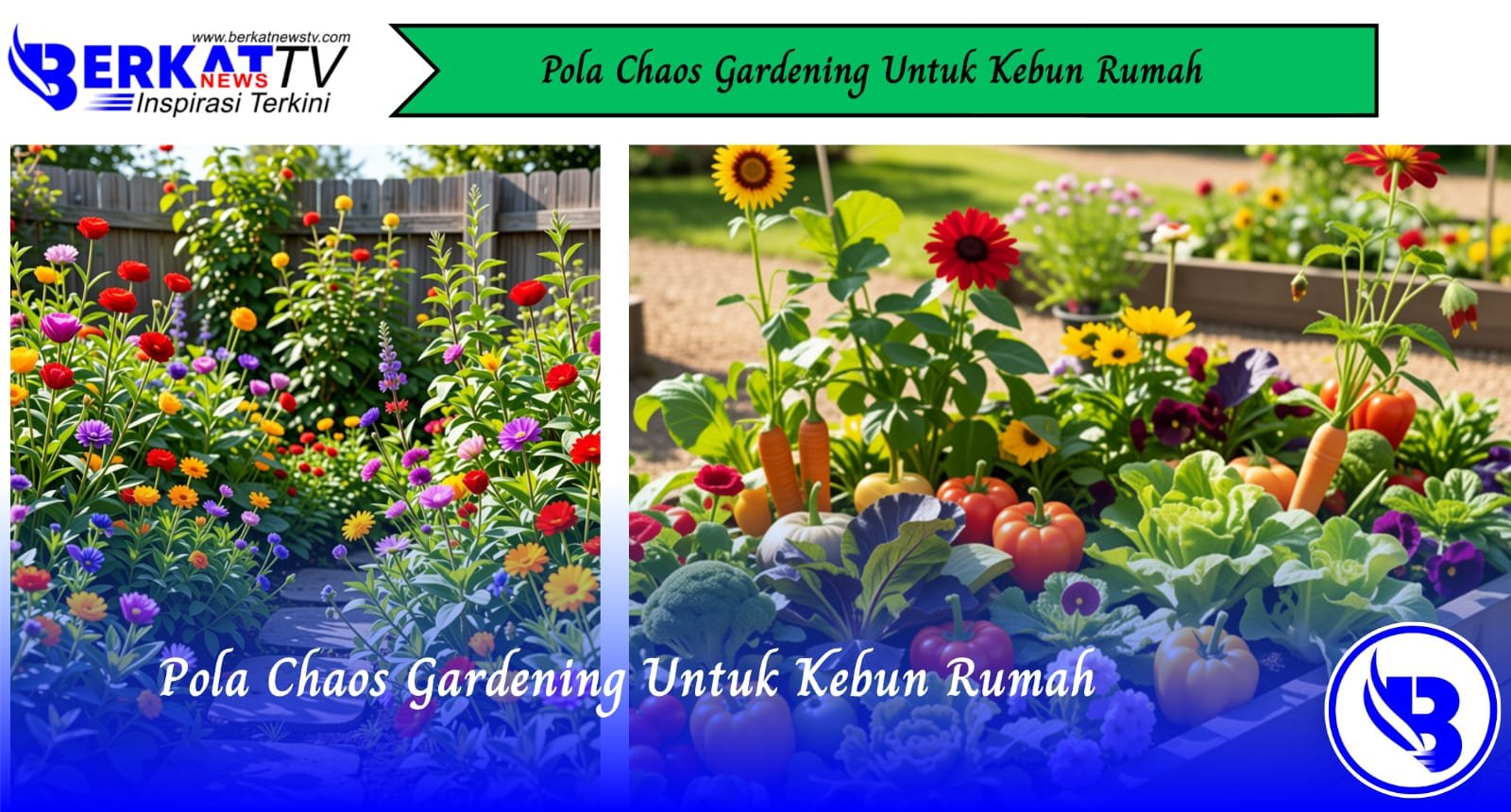 Pola Chaos Gardening Untuk Kebun Rumah
