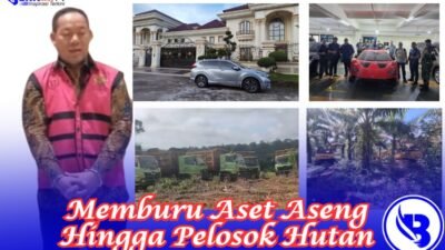 Selama enam hari sejak tanggal 11 - 16 Juni 2026, Tim Penyidik pada Jaksa Agung Muda Bidang Tindak Khusus (JAM PIDSUS) Kejagung RI memburu aset-aset Sudianto alias Aseng, bos bauksit di Kalbar.