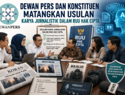 Dewan Pers dan Konstituen Matangkan Usulan Karya Jurnalistik Dalam RUU Hak Cipta