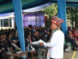 Krisantus Ucapkan Assalamualaikum di Peresmian Gereja HKBP Distrik 33 Kalbar