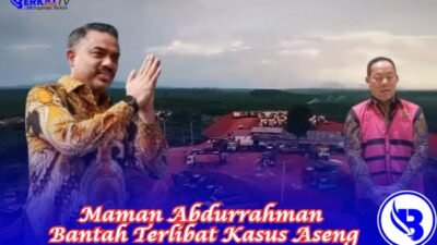 Maman Abdurrahman membantah jika dirinya terlibat dalam kasus eskpor bauksit di Kalbar milik Aseng alias Sudianto.