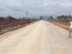 Dianggarkan Rp17 Miliar, Peninggian Jalan Galang Hingga 1,4 Meter Dengan Material Berkualitas