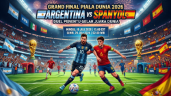 Grand Final Piala Dunia 2026: Argentina vs Spanyol, Duel Penentu Gelar Juara Dunia