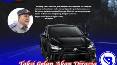 Taksi Gelap di Kalbar Akan Dirazia