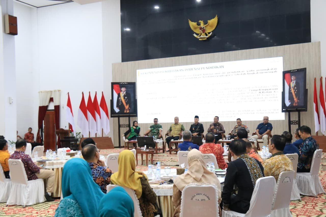 IPM Kalbar Masih Rendah, Tiga Dimensi Utama Diperkuat