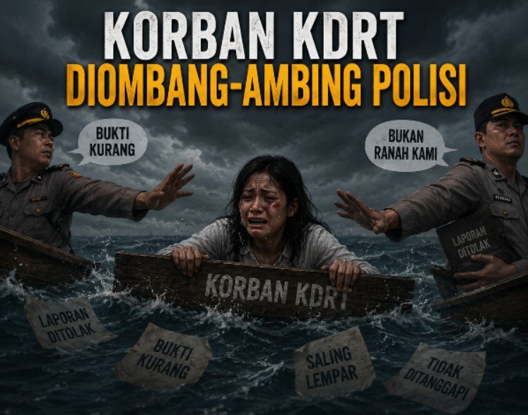 Momen Hari Bhayangkara, Korban KDRT Diombang-ambing Polisi