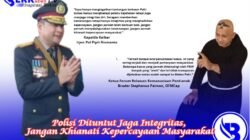 Polisi Dituntut Jaga Integritas, Jangan Khianati Kepercayaan Masyarakat