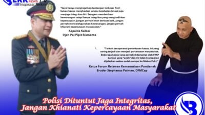 Polisi Dituntut Jaga Integritas, Jangan Khianati Kepercayaan Masyarakat