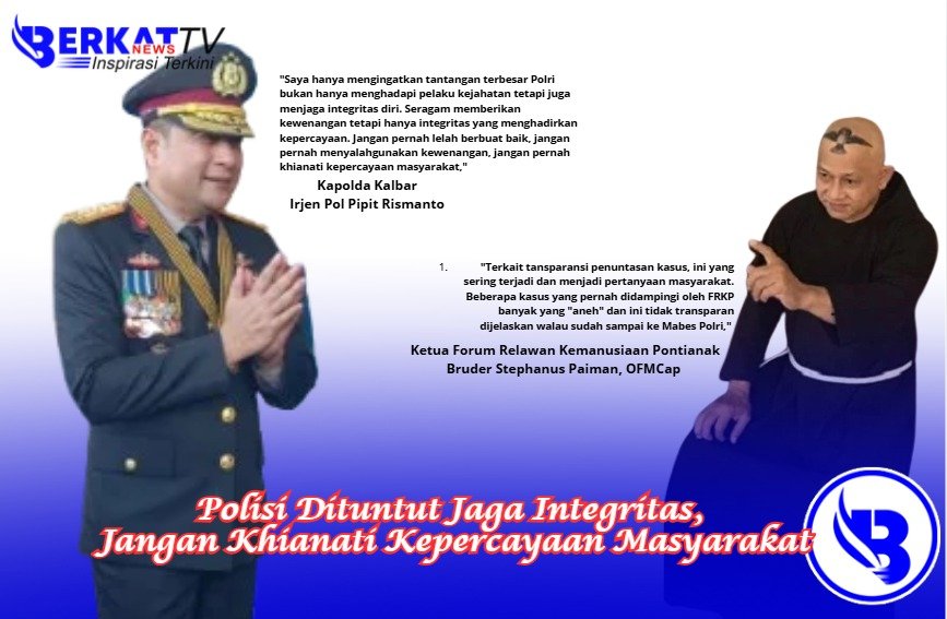 Polisi Dituntut Jaga Integritas, Jangan Khianati Kepercayaan Masyarakat