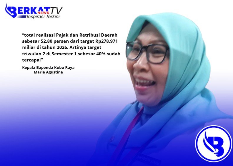 Penerimaan Pajak dan Retribusi Kubu Raya Tembus Rp150 Miliar