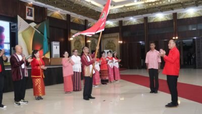Kukuhkan DPP Basudara Maluku Kalbar. Krisantus Ingatkan Jaga Toleransi