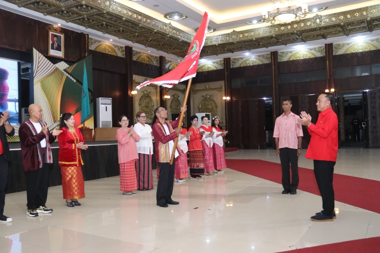 Kukuhkan DPP Basudara Maluku Kalbar. Krisantus Ingatkan Jaga Toleransi