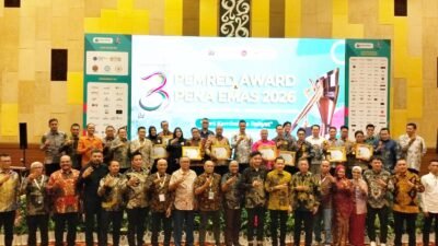 67 Tokoh Nasional Terima Pimred Award dan Pena Emas 2026, FPRMI Apresiasi Tokoh Dekat Dengan Pers