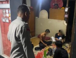 Sekelompok Remaja Pesta Miras Digrebek