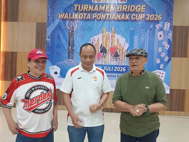 Pelatih dan Atlet Nasional Ramaikan Turnamen Bridge di Pontianak