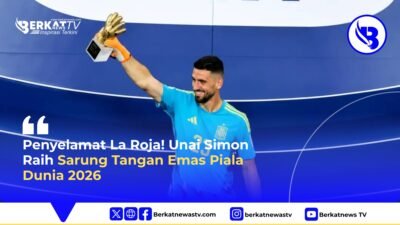Penyelamat La Roja! Unai Simón Raih Sarung Tangan Emas Piala Dunia 2026