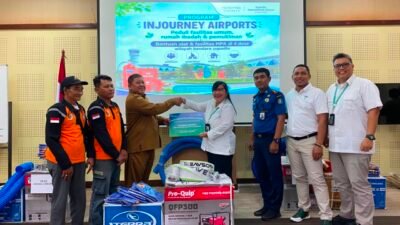 4 Desa Dapat Bantuan Alat Pemadam Api Cegah Karhutla Sekitar Supadio