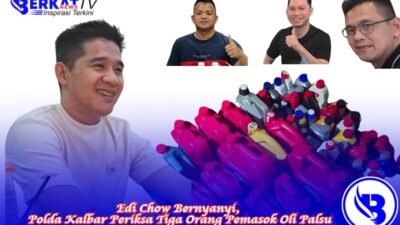 Edi Chow Bernyanyi, Polda Kalbar Periksa Tiga Orang Pemasok Oli Palsu