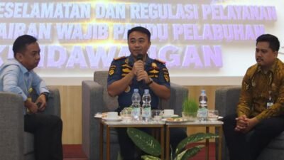 Syahbandar Kendawangan Minta Masukan Tentang Perairan Wajib Pandu Pelabuhan