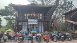 Pecinta Vespa Indonesia, Malaysia dan Brunei Ramaikan PSB di Kalbar