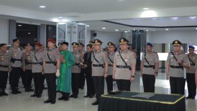 Dirnarkoba dan Dirlantas Polda Kalbar Dimutasi. 7 Kapolres Diganti