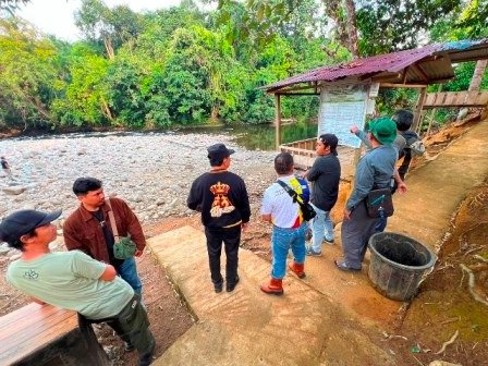 Area Wisata Biaban Sekadau Venue Arung Jeram Porprov Kalbar