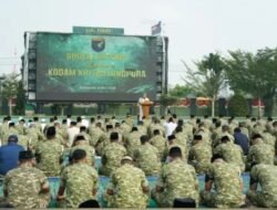 Ratusan Prajurit TNI Salat Istisqo Mohon Hujan di Kalbar
