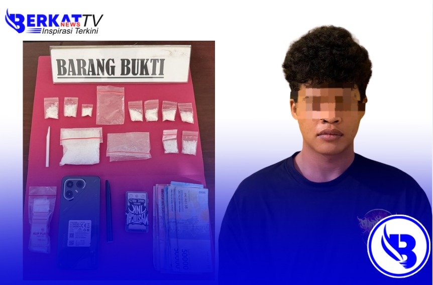 Remaja Transaksi Sabu di Tepi Jalan Mandor Ditangkap