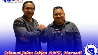 Kabar duka datang dari keluarga besar Asosiasi Media Siber Indonesia (AMSI). Sekjen AMSI Nasional Maryadi meninggal dunia di Rumah Sakit Siloam Mampang, Jakarta Selatan, Jumat (3/7/2026) sekitar pukul 17.30 wib. Kabar duka cita disampaikan langsung Ketua Umum AMSI Nasional Wahyu Dhyatmika