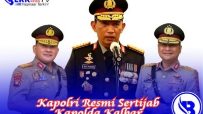 Irjen Pol Alberd Teddy Benhard Sianipar akhirnya resmi menyandang sebagai Kapolda Kalbar menggantikan Irjen Pol Pipit Rismanto yang dimutasikan menjadi Kapolda Jawa Barat menggantikan Komjen Pol. Rudi Setiawan.
