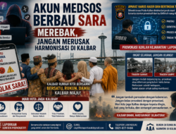 Akun Medsos Berbau SARA Merebak, Jangan Merusak Harmonisasi di Kalbar