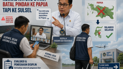 Korwil BGN Kayong Utara Batal Pindah ke Papua Tapi ke Sulsel