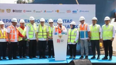 Dimulai dari Kalbar, 100 Kapal Senilai Rp2,2 Triliun Dilepas. Masalah Ekspor Logam Tanah Jarang Terselesaikan.