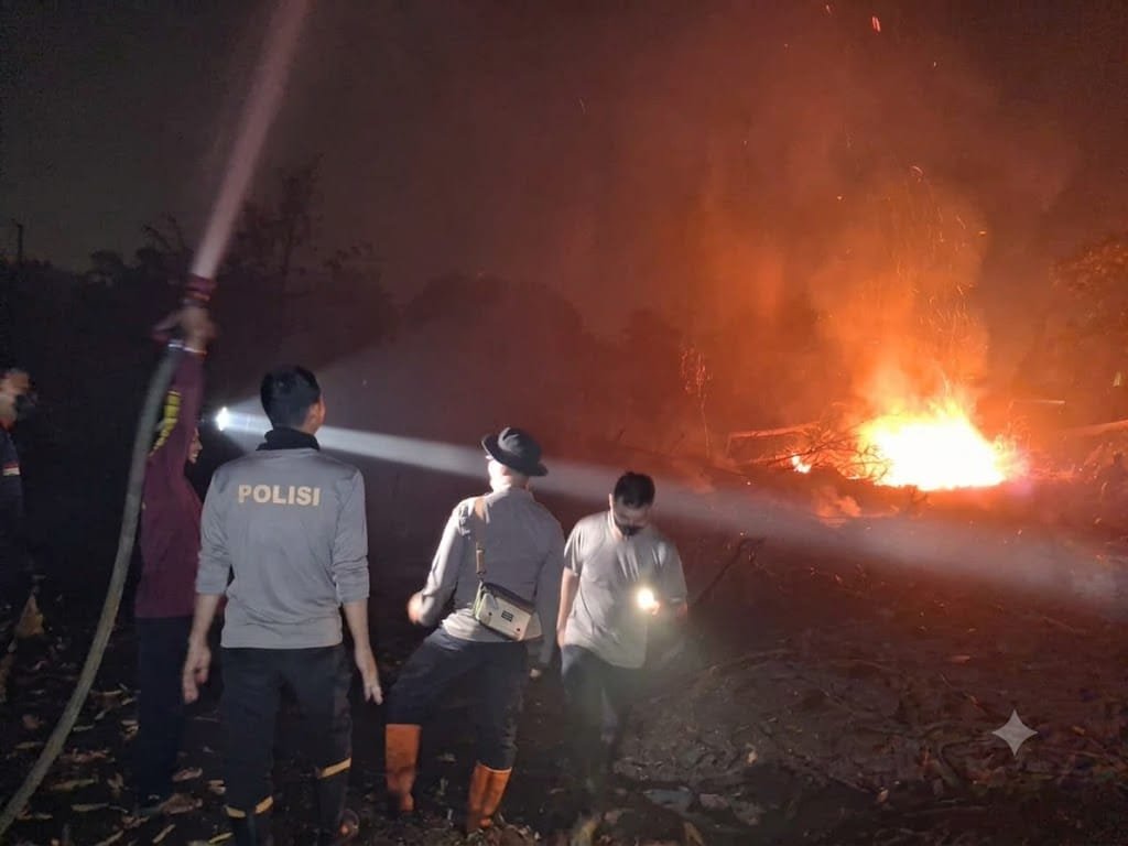 Tiga Kasus Karhutla di Kubu Raya Masuk Tahap Penyidikan, Tiga Lainnya Dilimpahkan ke Dinas LHK