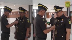 Lantik Aspema Kejati Kalbar dan Kejari Landak, Emilwan Tekankan Jaga Kepercayaan dan Marwah Kejaksaan