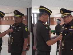 Lantik Aspema Kejati Kalbar dan Kejari Landak, Emilwan Tekankan Jaga Kepercayaan dan Marwah Kejaksaan