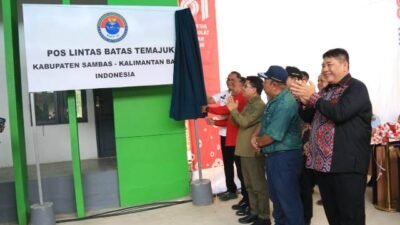 PLB Temajuk Resmi Dibuka, Babak Baru Perkuat Hubungan Indonesia - Malaysia