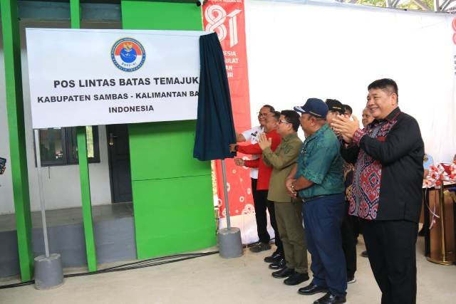 PLB Temajuk Resmi Dibuka, Babak Baru Perkuat Hubungan Indonesia - Malaysia